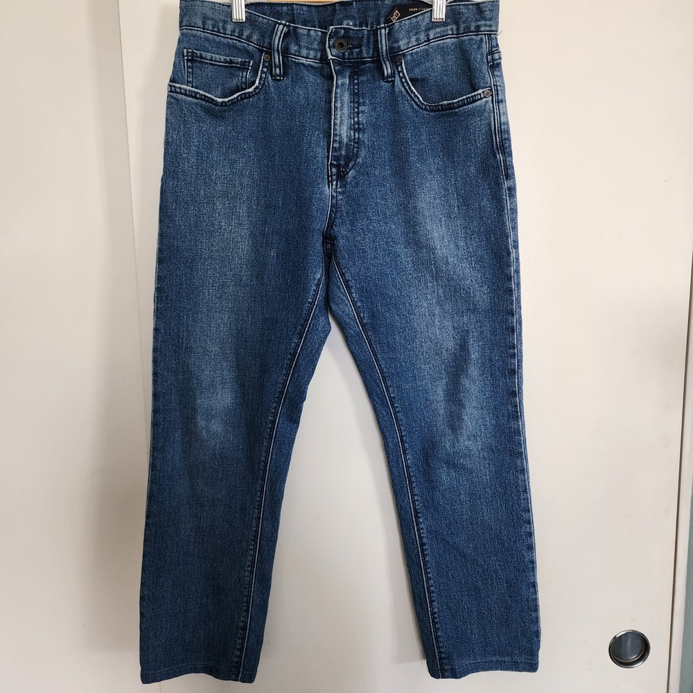 Roark HWY 128 Straight Fit Jeans Mens 31 Blue Excellent Medium Wash Stretch